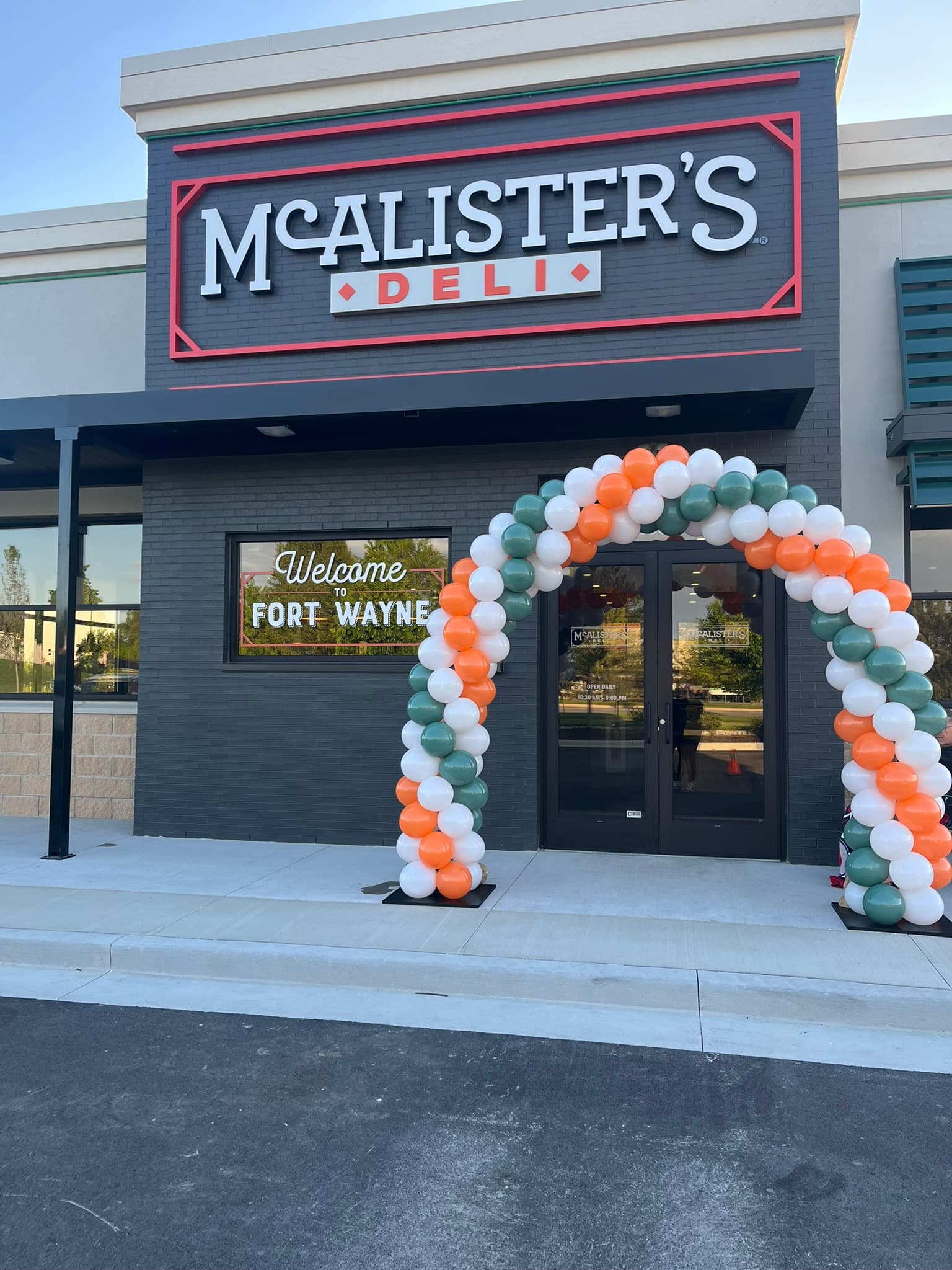 McAlister's Deli Fort Wayne grand opening