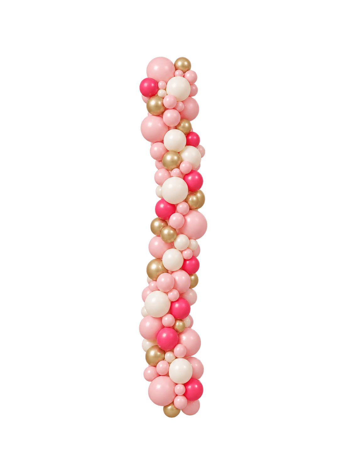 Installed Balloon Garland — 15 ft