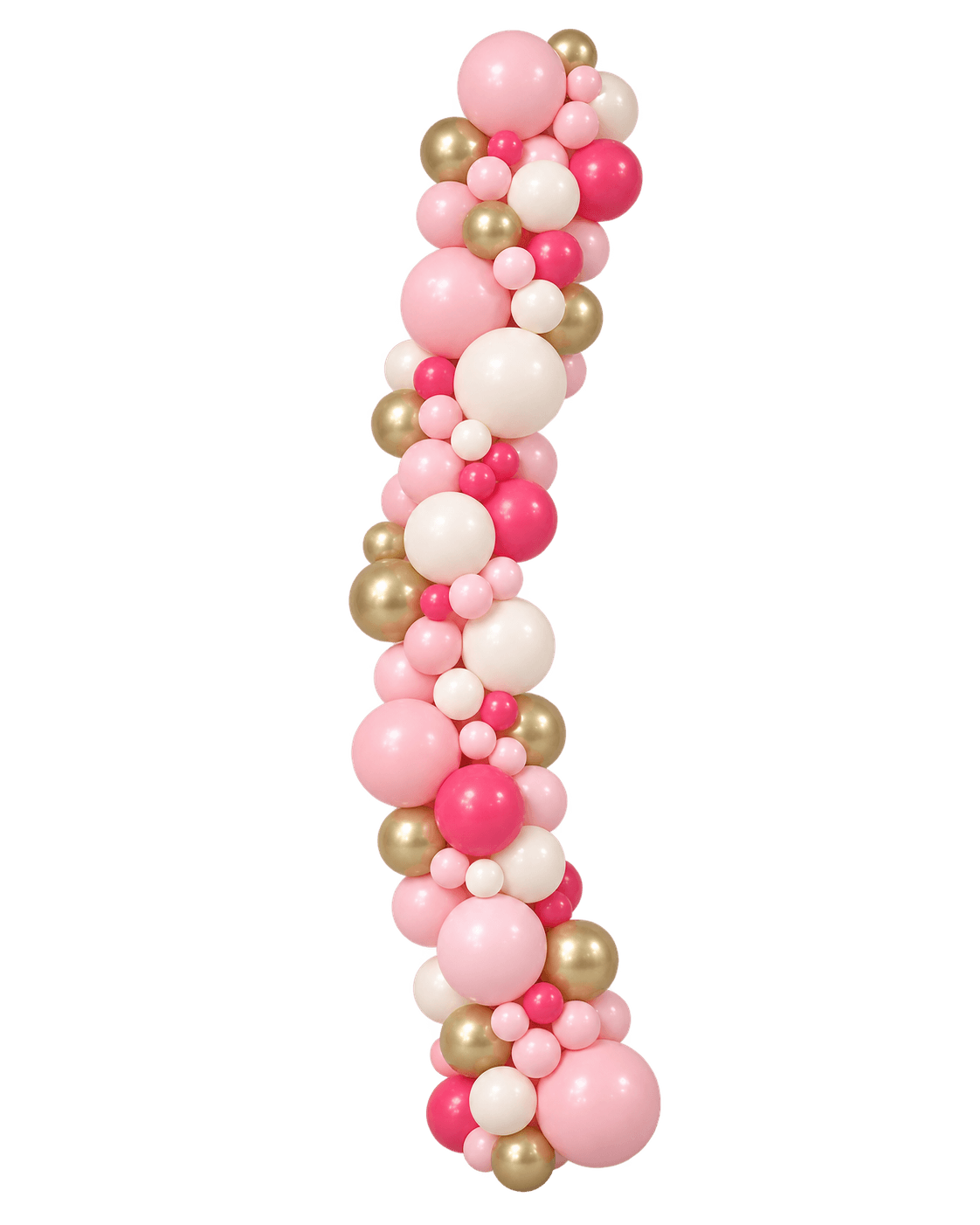 Installed Balloon Garland — 9 ft